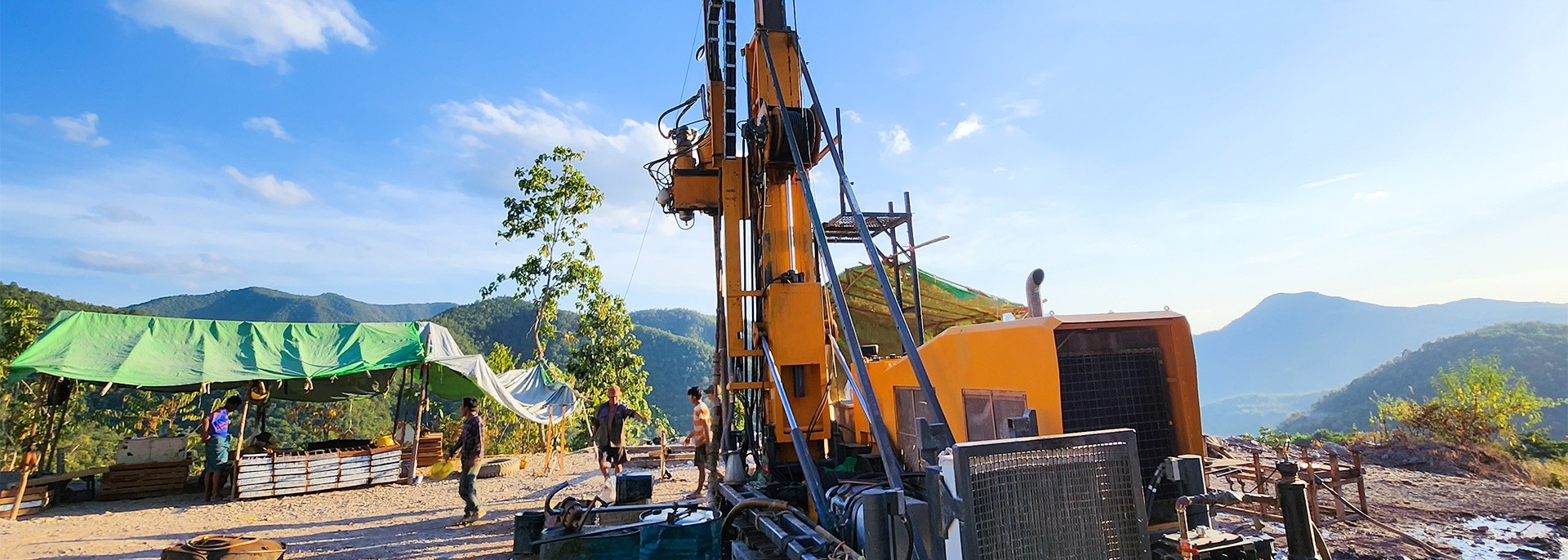 kualitas Inti bor Rig pabrik