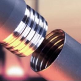 DCDMA Standard quenched Wireline Drill Rod untuk BQ NQ HQ PQ Diameter