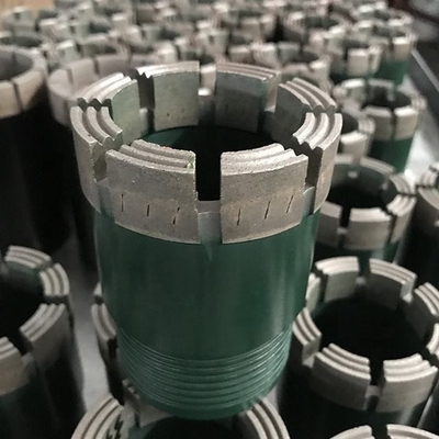 NX HX Impregnated Diamond Core Bit Reaming Shell Untuk Pengeboran Eksplorasi Pertambangan