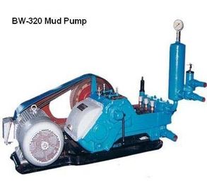 BW-320 MUD PUMP 1280 * 855 * 750 30kw Pengeboran Lumpur Pumps