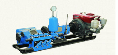 Kinerja tinggi BW150 Horizontal Reciprocating Single - Bertindak Triplex Piston Pompa Lumpur
