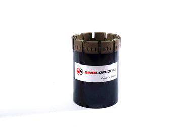 NW HW Berlian Casing Shoe Berlian Inti Bit, Durable diresapi Berlian Core Drill Bit
