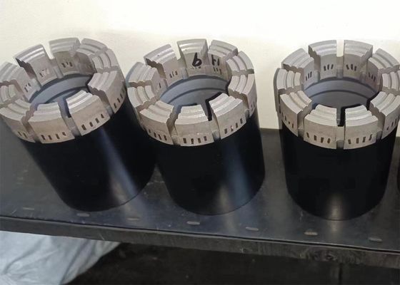 Ekstrem keras kawat Diamond Impregnated Bor Bit Wear Resistance