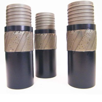 Bq Nq Hq Pq Wireline Helical Type Reaming Shells dengan umur panjang