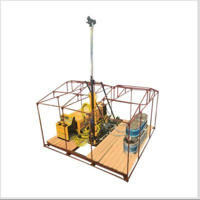 HP-8 Portable Full Hydraulic Drilling Rig dengan bobot ringan dan mudah dirakit