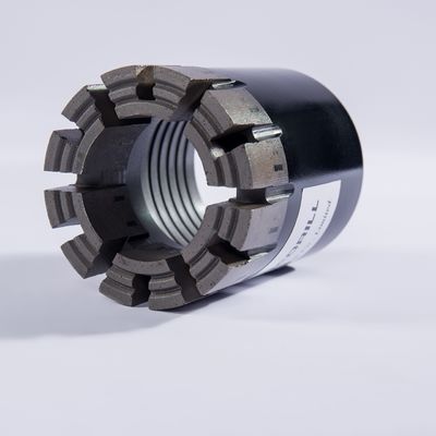 Turbo tipe BQ NQ HQ PQ Impregnated Diamond Core Drill Bits FOR Hard Rock Mining