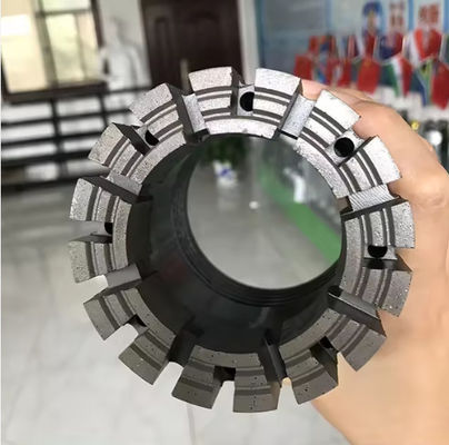 Turbo tipe BQ NQ HQ PQ Impregnated Diamond Core Drill Bits FOR Hard Rock Mining