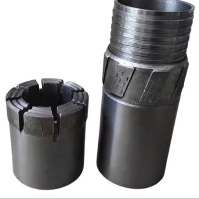 Peralatan Geologi Nq Set Permukaan Imp Diamond Reaming Shell Untuk Pengeboran Batu Karat