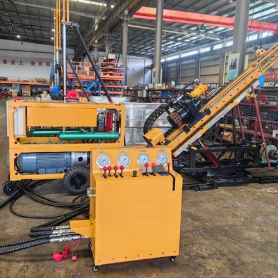 Nq 600m Full Hydraulic Geological Underground Drilling Rig Dengan Kecepatan Pengeboran Lebih Cepat