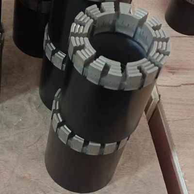 Turbo Impregnated Diamond Core Bit BQ NQ HQ PQ Untuk Pekerjaan Konstruksi Berbagai / Pertambangan