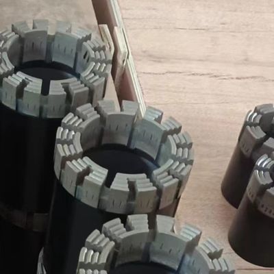 Turbo Impregnated Diamond Core Bit BQ NQ HQ PQ Untuk Pekerjaan Konstruksi Berbagai / Pertambangan