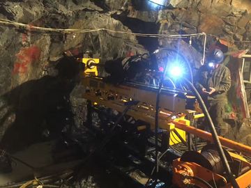 Rig Pengeboran Inti Batubara Hidrolik Bawah Tanah 75kw dengan NQ 500m