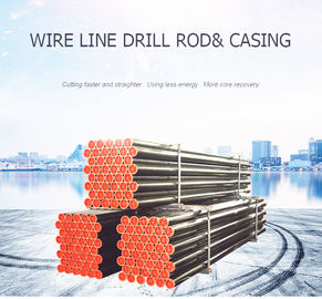 Wireline WL threads Core Drilling Rod BWL NWL HWL PWL Untuk Eksplorasi Pertambangan