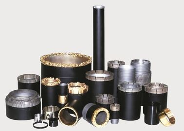 Eksplorasi geologi Wireline Berlian Core Drill Bit Dengan Long Life Kerja, Kecepatan Cepat