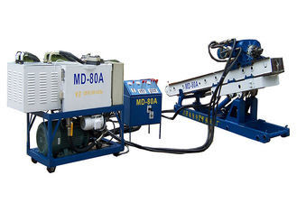 Skid Kecil Dipasang Split Jangkar Drilling Rig DTH Hammer Drill Machine
