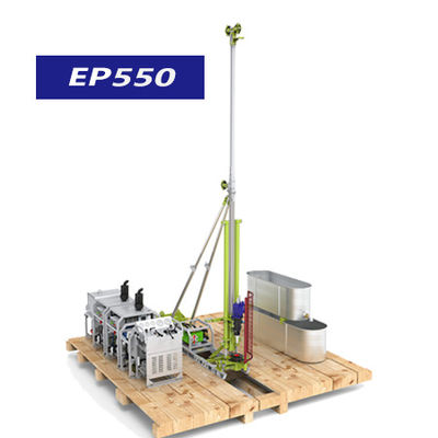 EP550 Man - Portable Core Drill Rig Daerah Pegunungan Terpencil 4m X 4m kedalaman mencapai 400m