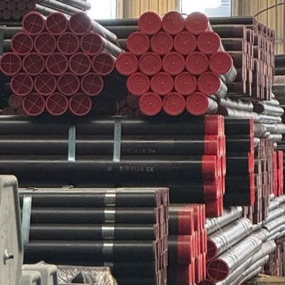 NQ HQ Black Wireline Drill Rod DCDMA STANDARD Pengolahan Panas Memadamkan Tempering