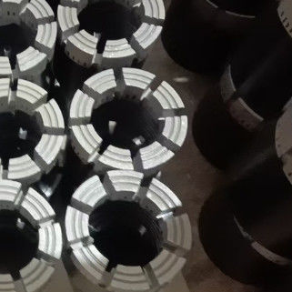 Permukaan Set Diamond Reaming Shell Untuk Kalibrasi Lubang Bor yang Tepat