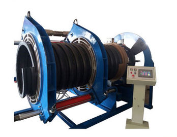 600mm Butt Fusion Welding Corrugated Pipe Welding Machine Untuk Spiral Tekstur Pipa PE