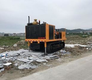 Alat Penetrasi CPT Crawler Cone Tugas Berat Dengan 4 Kaki Hidraulik / Stroke 790mm