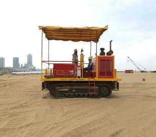 Alat Penetrasi CPT Crawler Cone Tugas Berat Dengan 4 Kaki Hidraulik / Stroke 790mm