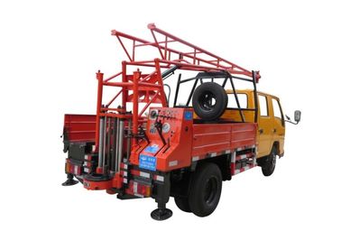 Truk Mounted Multi Function Engineering Rig M50 50m Konstruksi Pengeboran SPT