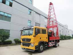 Truk Mounted Multi Fungsi Teknik Mesin Bor 150m Sumur Air Bangunan Sipil M150