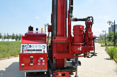 CR12 1200m Permukaan Penuh Inti Hidrolik Bor Rig Mesin Diesel Cummins 153kW (205HP)