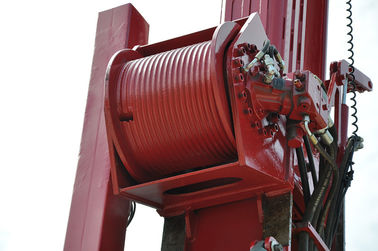 CR12 1200m Permukaan Penuh Inti Hidrolik Bor Rig Mesin Diesel Cummins 153kW (205HP)