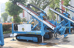 Jangkar Drilling Kedalaman 170m Rig Bor Konstruksi