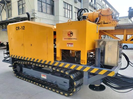 Rig Bor Inti 154kw Hidraulik Penuh Kecepatan Cepat Cummins Rig Pengeboran Eksplorasi Mesin Diesel