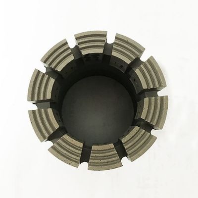 Kecepatan Cepat Borehole Geological Diamond Core Bit Pengeboran Batubara Diresapi