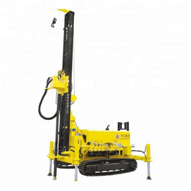 300m Crawler Chassis Atau Truck Chassis Rig Pengeboran Sumur Air Peralatan Pengeboran Lubang 85kw