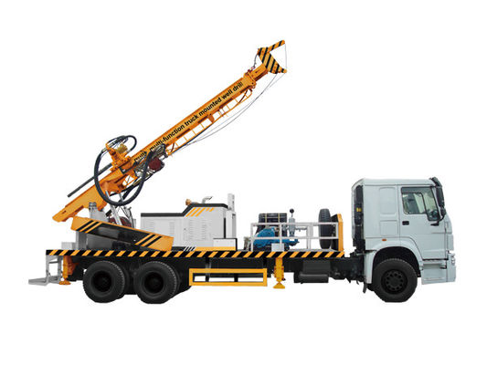 600m 650mm Truck Mounted Water Well Drilling Rig Yuchai Borehole Drilling Rig TSJ-600X70 Deep Multi - Fungsi