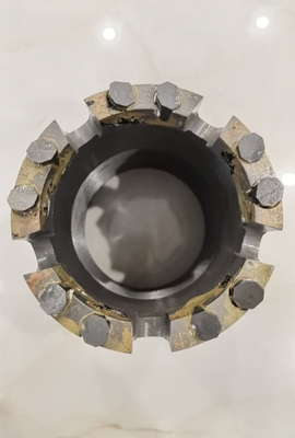 Tungsten Carbide Lubang Terbuka NW TC Pengeboran Casing Sepatu Penetrasi Tinggi