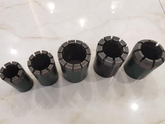 Eksplorasi Mineral Geologi Wireline Coring Bit Untuk Formasi Hard Rock