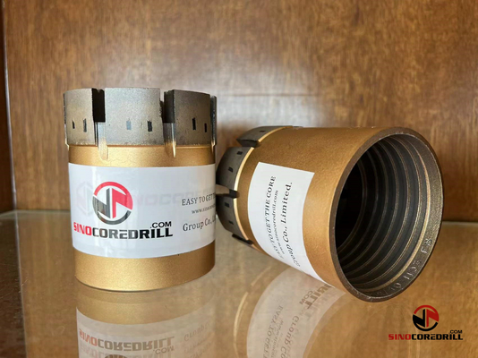 Wireline Triple Tube NQ3 HQ3 Imp Diamond Core Bits Dengan Debit Wajah