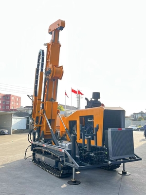 Struktur Kompak Core Drill Rig Mining Exploration Borehole Permukaan Hidrolik Penuh