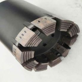 BWL NWL HWL PWL Diamond Core Bit Dengan Jalur Air Standar Untuk Pengeboran Efisien