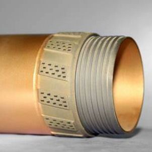 BQ NQ HQ PQ Diamond Reaming Shell Untuk Core Drill Bit Ukuran Pengeboran sumur geologi