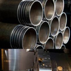 DCDMA Standard quenched Wireline Drill Rod untuk BQ NQ HQ PQ Diameter