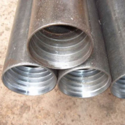 Logam Alloy Steel Wireline Drill Rod Dengan High Precision Double Start Thread