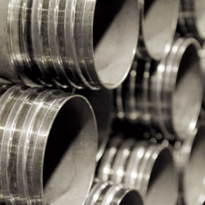 Logam Alloy Steel Wireline Drill Rod Dengan High Precision Double Start Thread