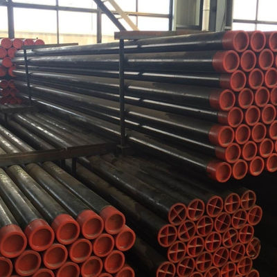 Logam Alloy Steel Wireline Drill Rod Dengan High Precision Double Start Thread