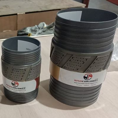 Tungsten dilapisi HQ Reaming Shell untuk perlindungan gauge diperpanjang dalam formasi keras