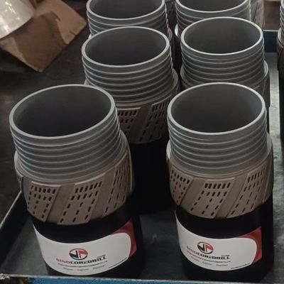 Tungsten dilapisi HQ Reaming Shell untuk perlindungan gauge diperpanjang dalam formasi keras