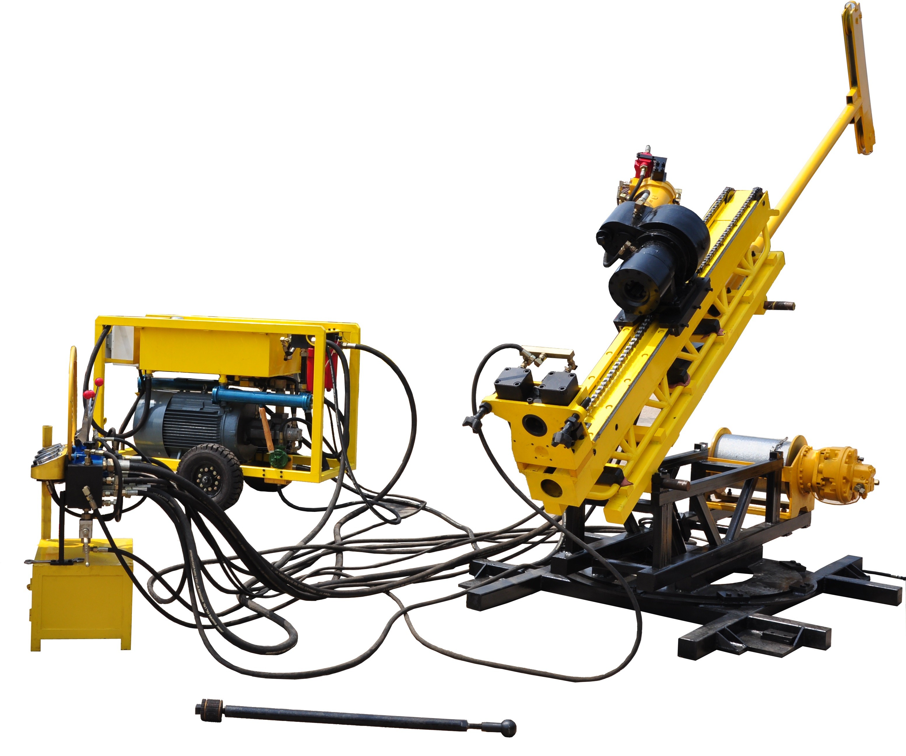 Rig Bor Bor Z90-3 HQ 300m yang Digunakan Untuk Tunneling Dan Air ...