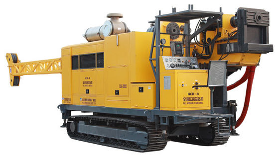 Harga yang bagus HCR-8 inti bor Rig penuh hidrolik pengeboran Rig dengan 7200Nm Torque, 264KW/2200 rpm on line