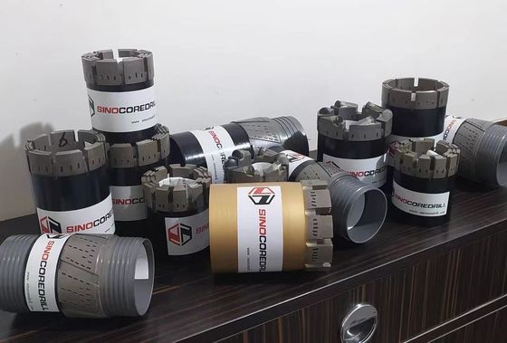 Harga yang bagus Mata Bor Inti Berlian Tipe Diresapi Untuk Eksplorasi Geologi Dan Mineral on line