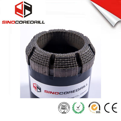 Harga yang bagus Langkah Pelepasan Wajah Natural Diamond Core Bit HQ3 Surface Set Drill Bits on line